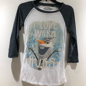 Olaf from Frozen long sleeve shirt